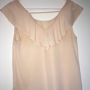 dressy top. Size M. Mesh material.